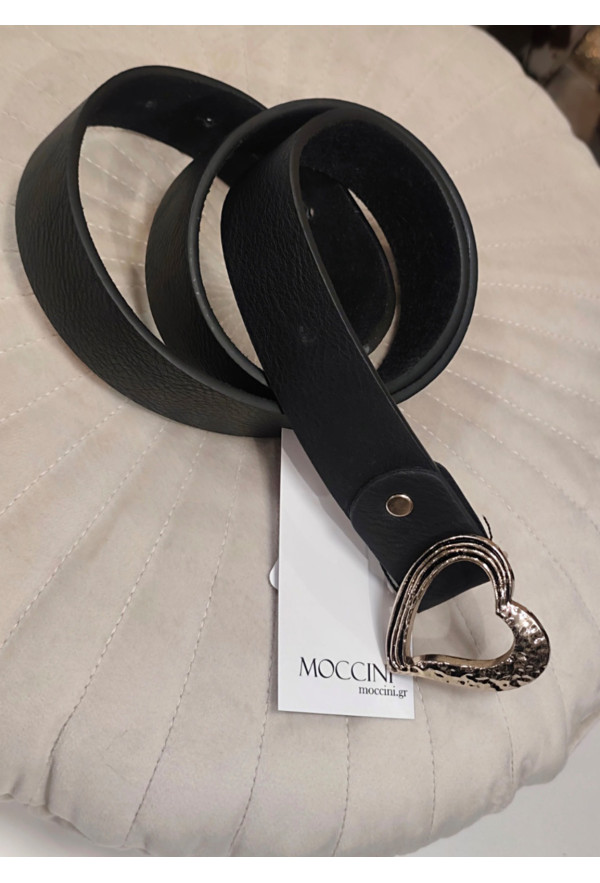 Ζώνη από Τεχνόδερμα με Μεταλλική Αγκράφα 