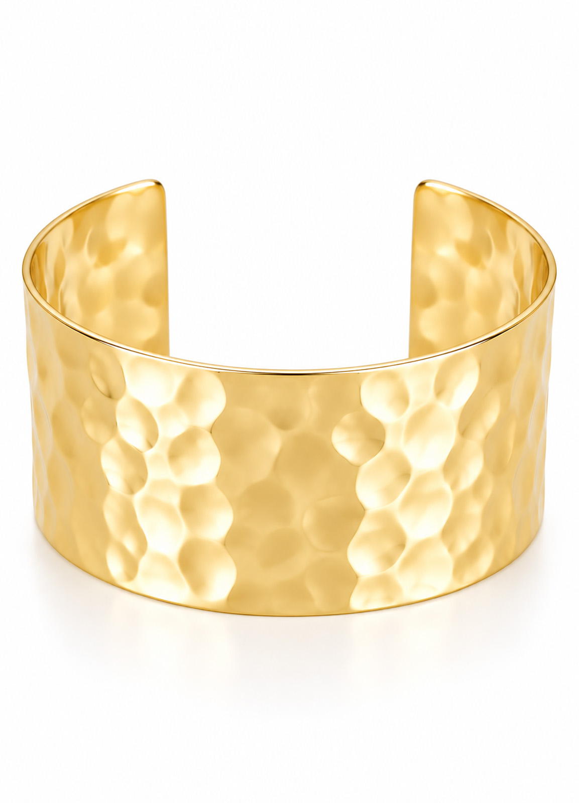 Βραχιόλι Χειροπέδα Σφυρήλατο Gold