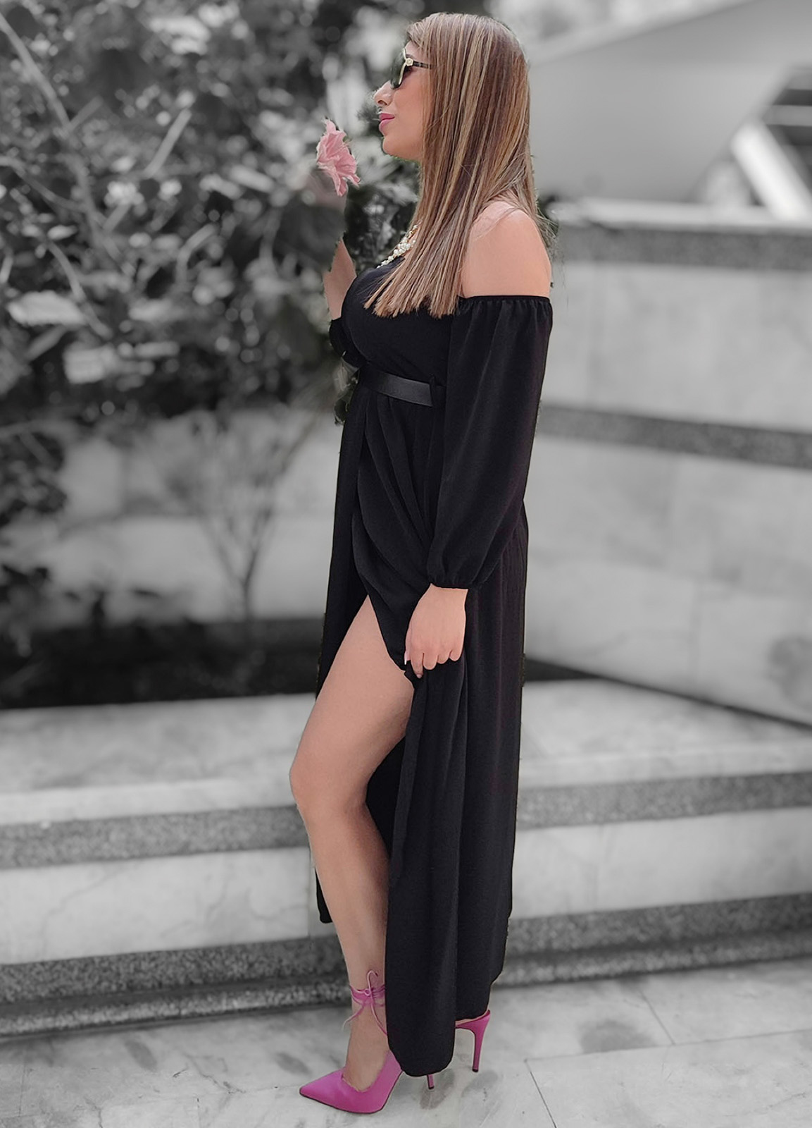 Φόρεμα μακρύ Black