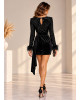 Φόρεμα Mini Velvet Black