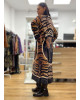 Φόρεμα Maxi Velvet Animal Print