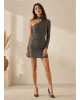 Φόρεμα Mini Lurex Silver