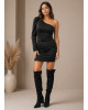 Φόρεμα Mini Παγιέτα Black