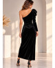 Φόρεμα Midi Velvet Black