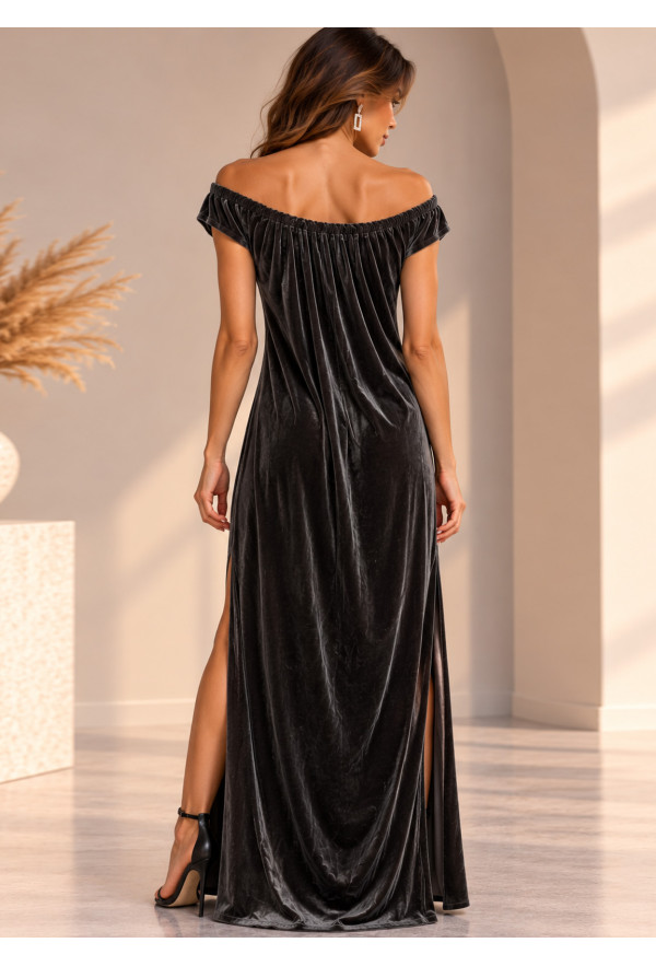 Φόρεμα Velvet  Gray