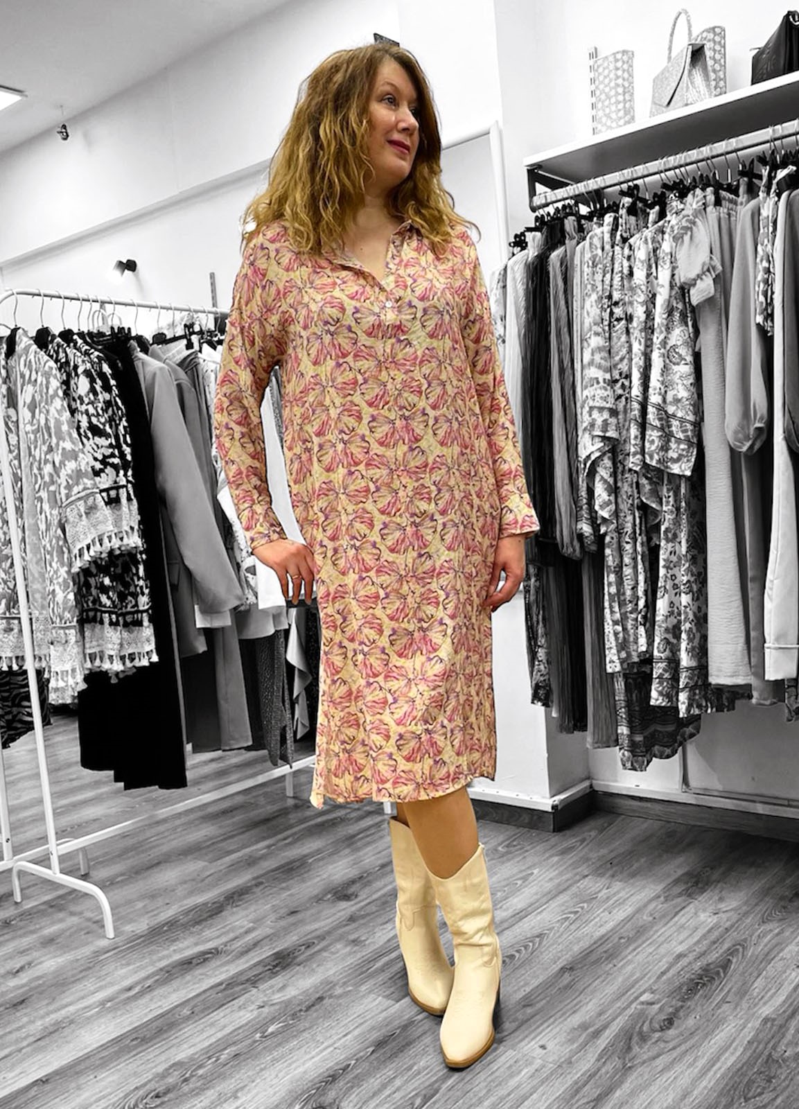 Φόρεμα Midi Boho 