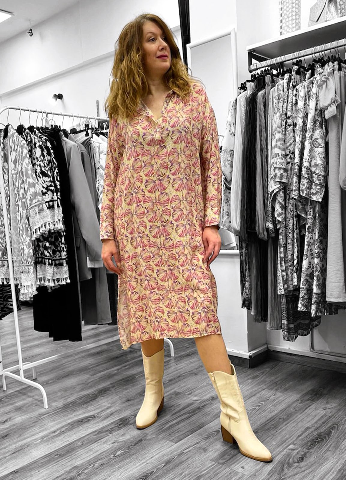 Φόρεμα Midi Boho 