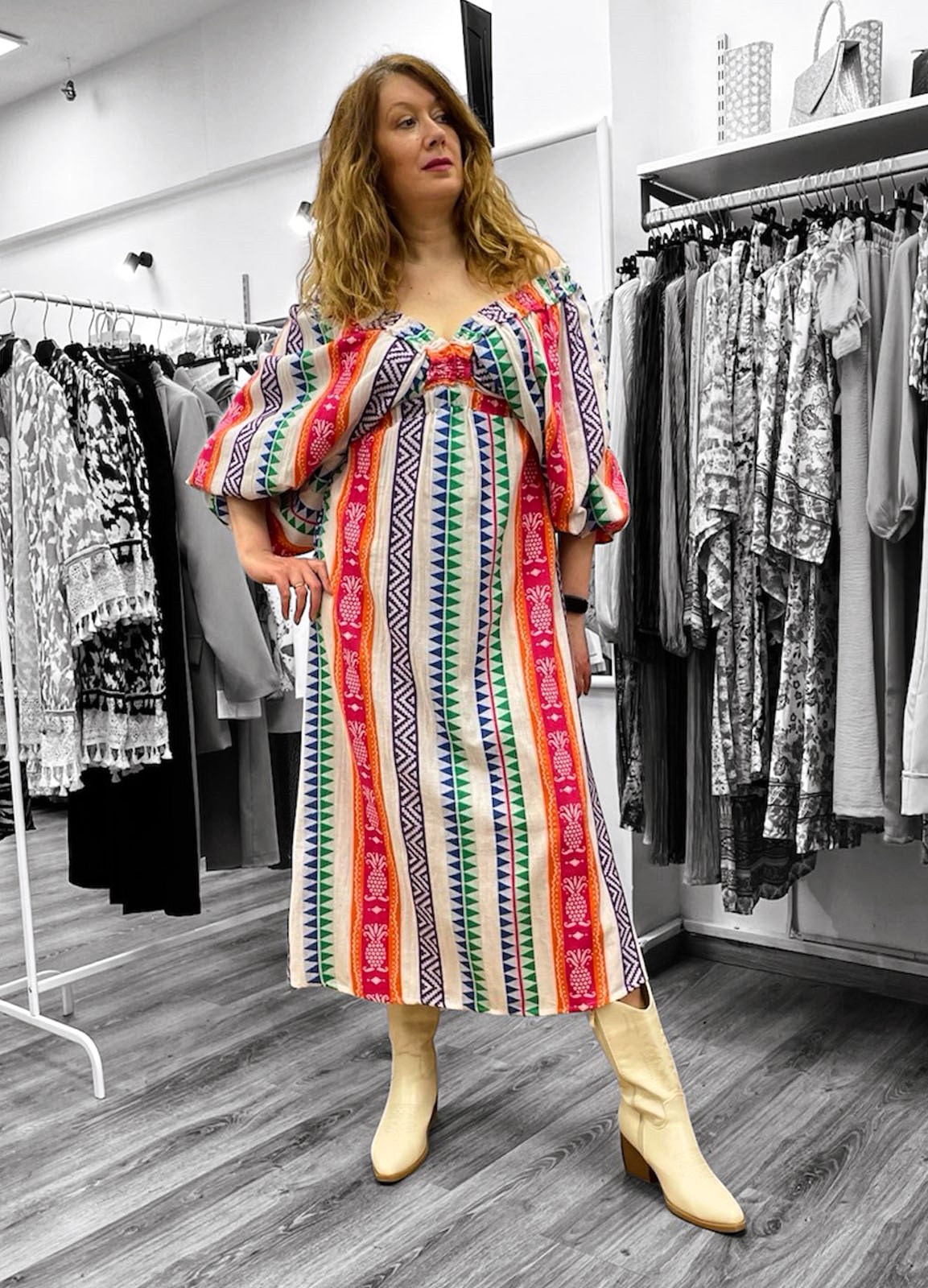 Φόρεμα Μακρύ Boho 