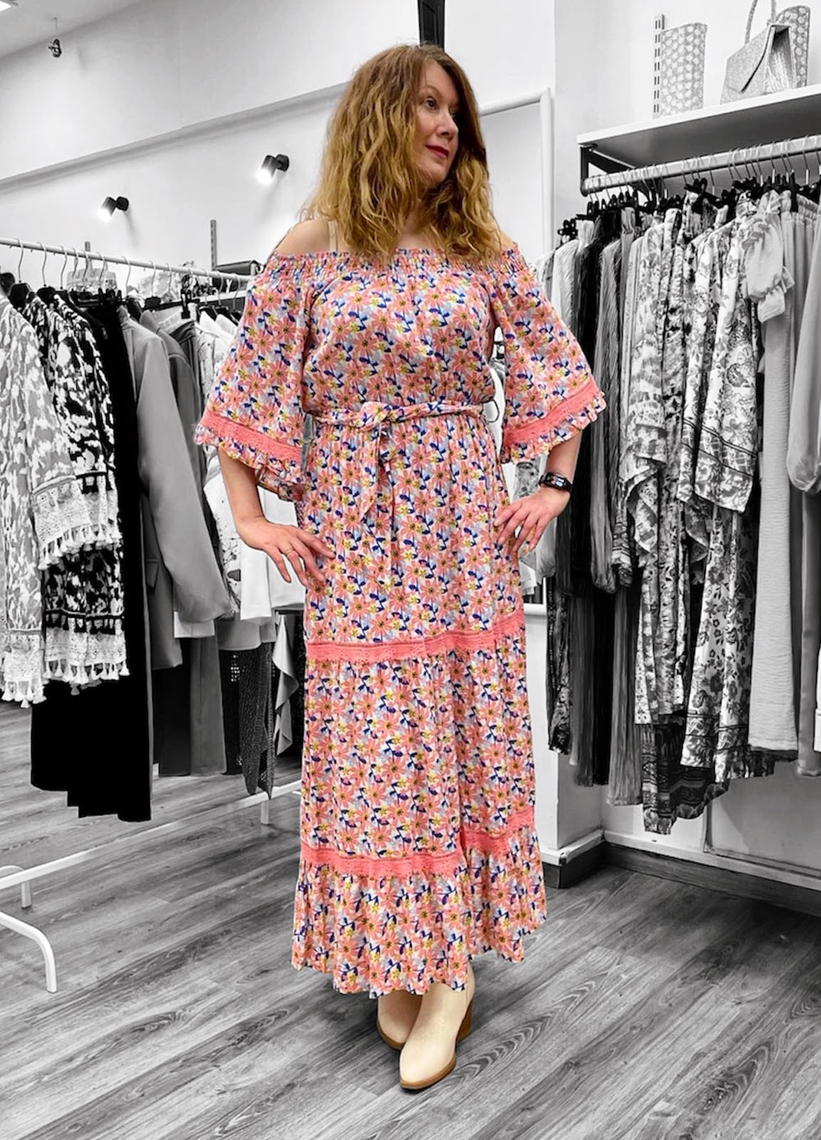Φόρεμα Μακρύ Boho 