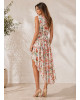 Φόρεμα Ασύμμετρο Κρουαζέ Floral