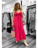 Φόρεμα Μακρύ Fuchsia