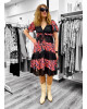 Φόρεμα midi Boho Floral
