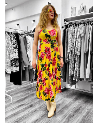 Φόρεμα Μακρύ Yellow