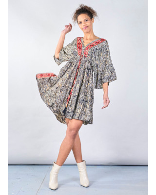 Φόρεμα Κοντό Boho