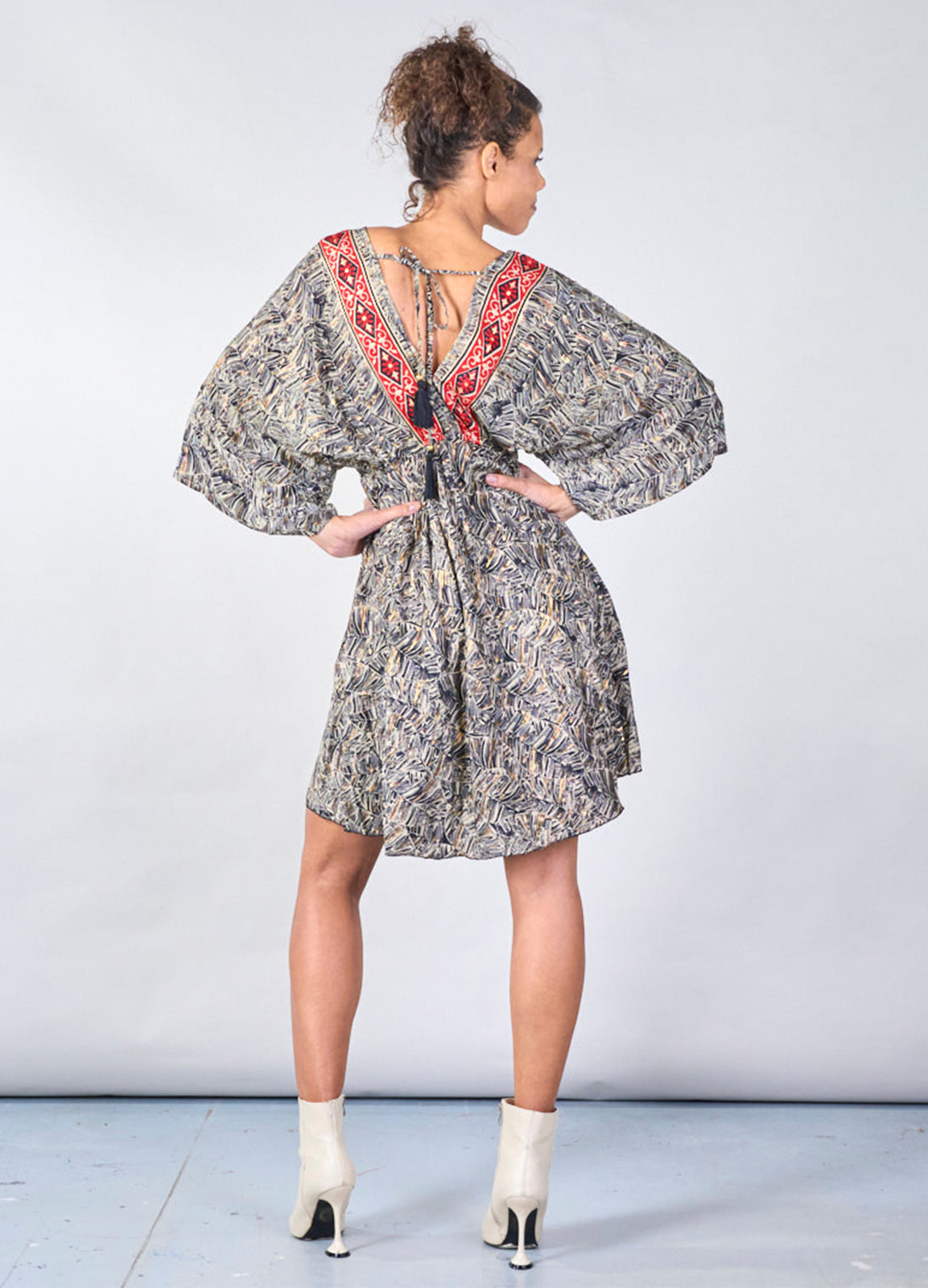 Φόρεμα Κοντό Boho