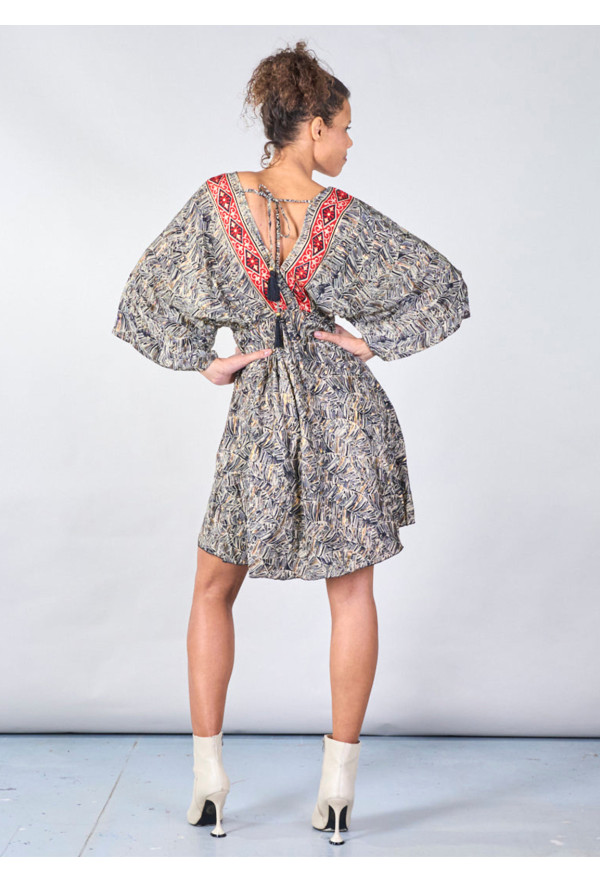 Φόρεμα Κοντό Boho
