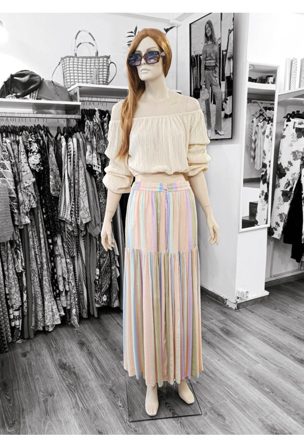 Μακριά Boho Φούστα