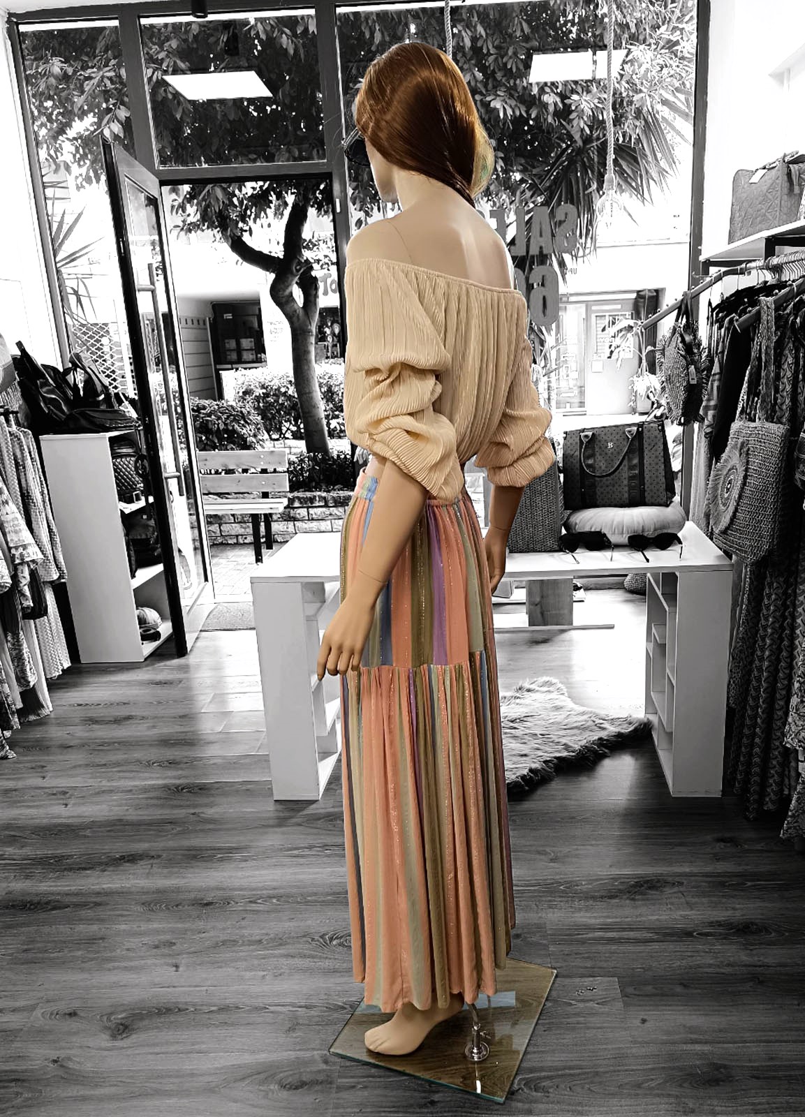 Μακριά Boho Φούστα