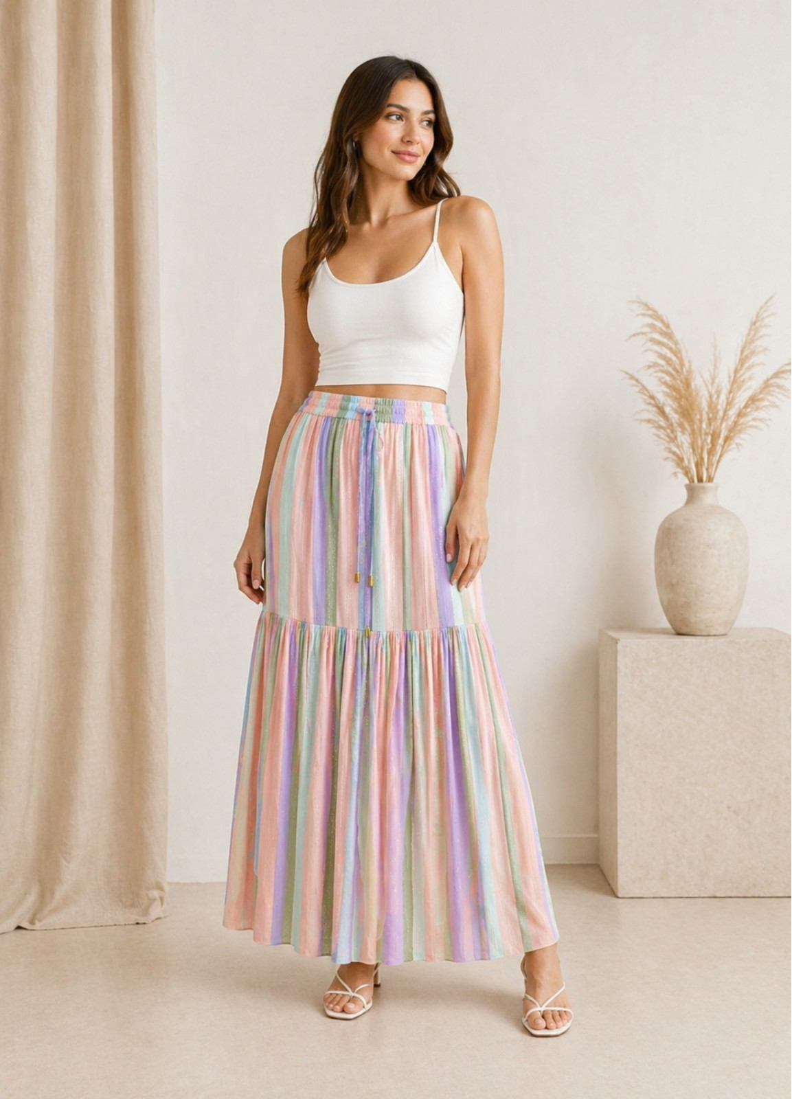 Μακριά Boho Φούστα