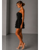 Strapless Mini Φόρεμα Black