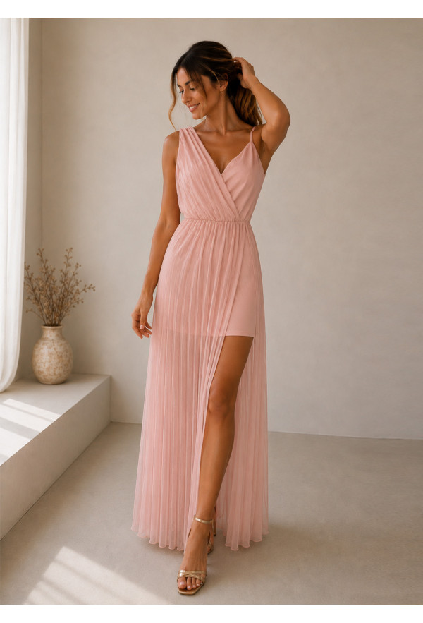 Maxi Φόρεμα Dusty Pink