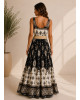 Maxi Boho Φόρεμα με Ethnic Print & Ζώνη Black