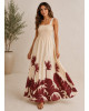 Maxi Φόρεμα με Tropical Print