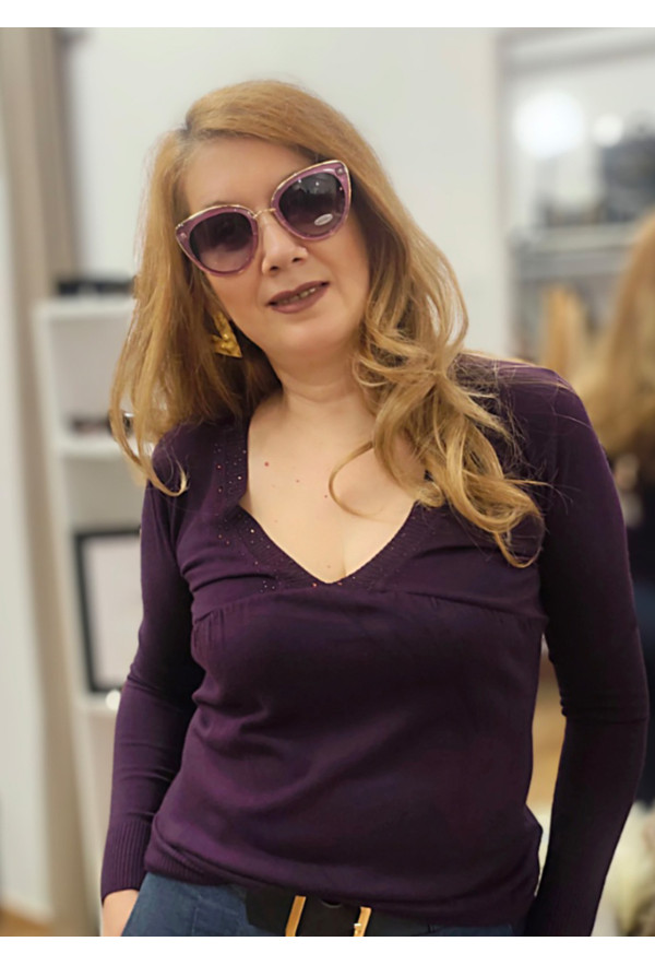 Γυαλί ηλίου Eye Cat Purple