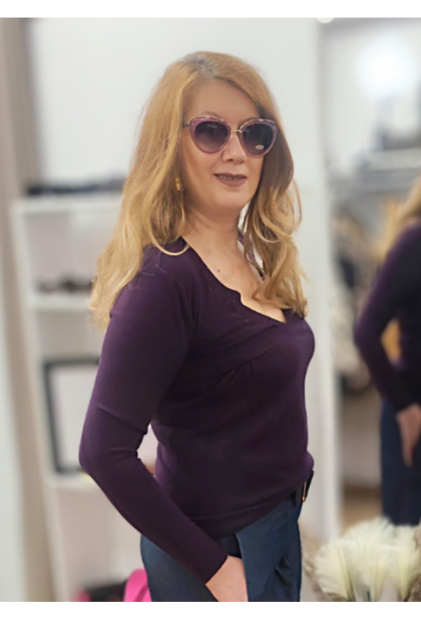 Γυαλί ηλίου Eye Cat Purple