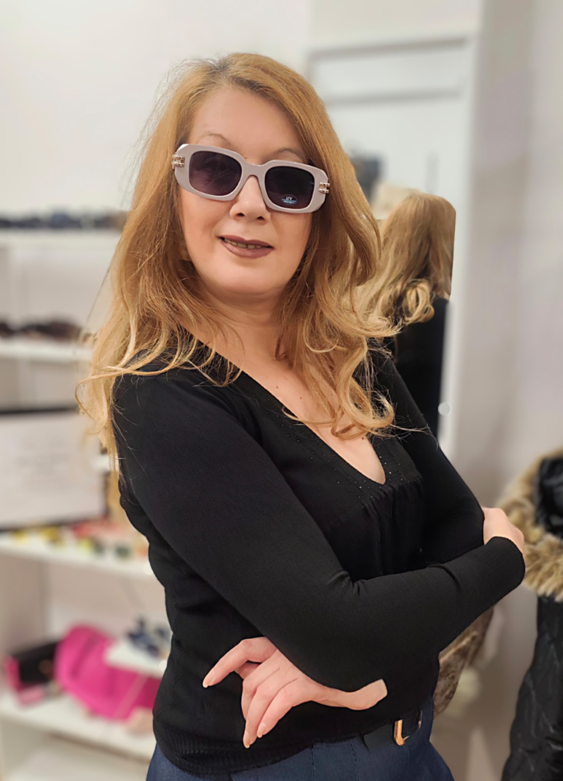 Γυαλί ηλίου Purple