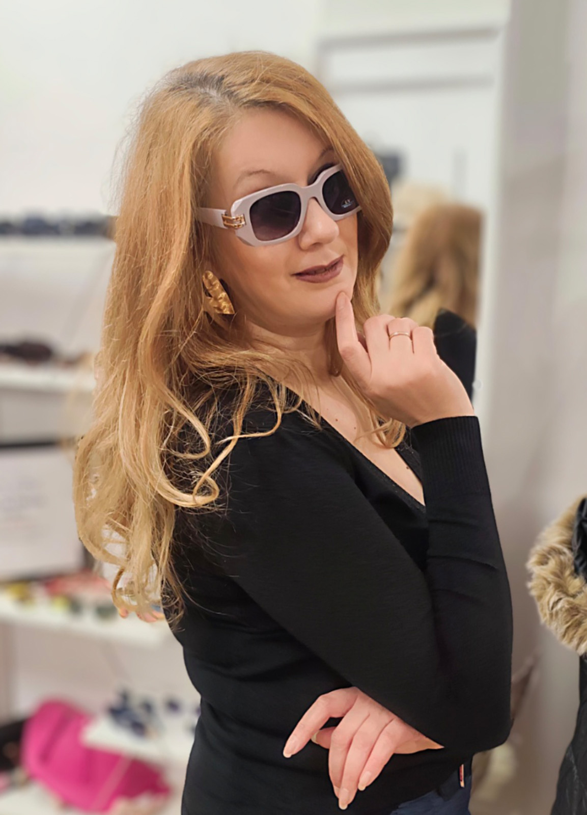 Γυαλί ηλίου Purple