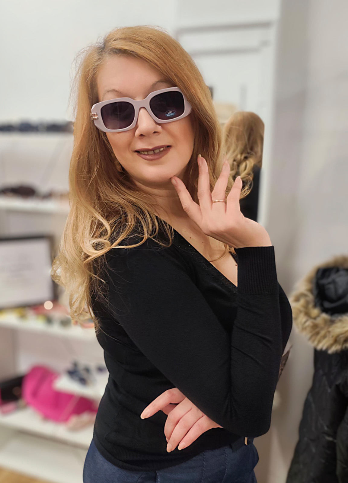 Γυαλί ηλίου Purple