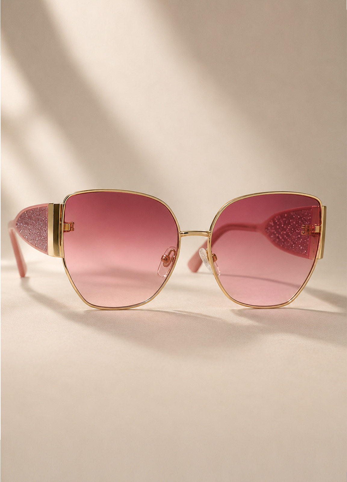 Γυαλί ηλίου Nude Pink