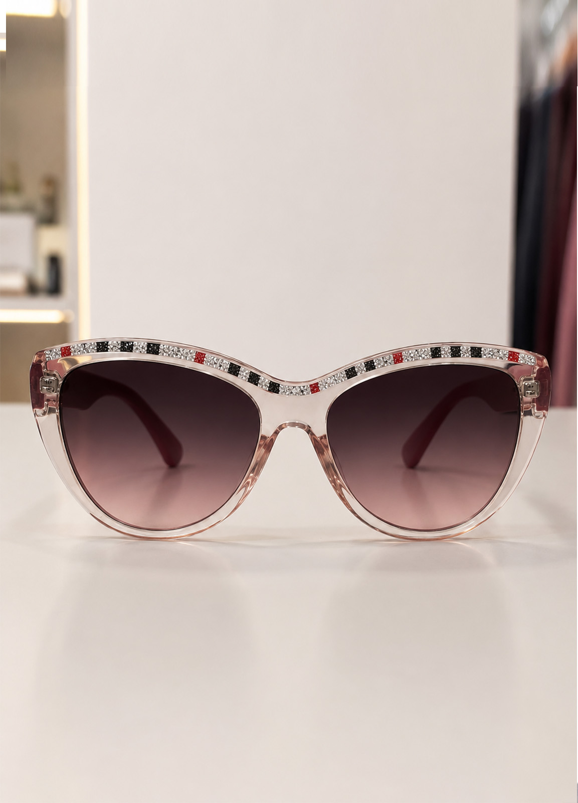 Γυαλί ηλίου Nude Pink