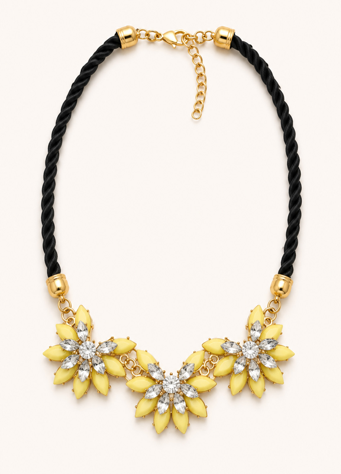 Κολιέ Yellow Flower