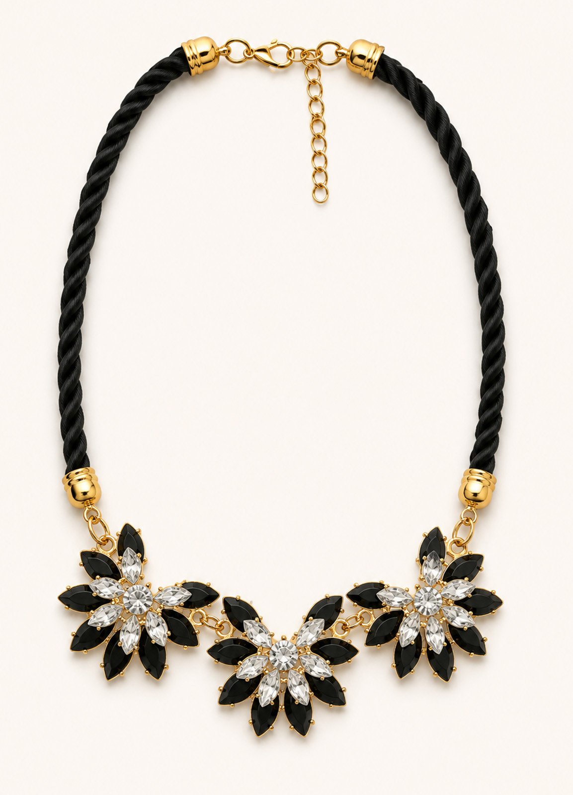 Κολιέ Black Flower