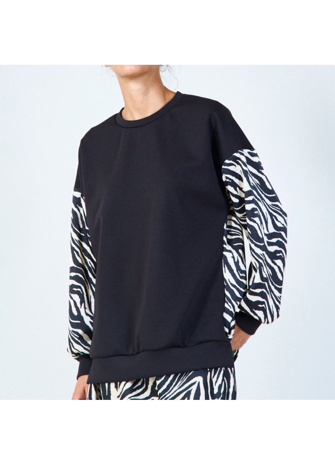 Μπλούζα Animal Print Black