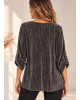 Μπλούζα Oversized με Λαμπερή Υφή 