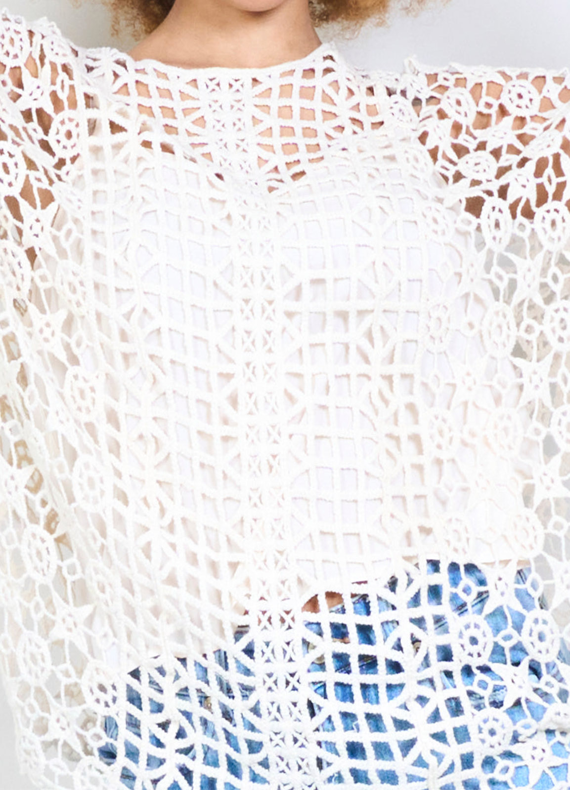 Μπλούζα Πλεκτή White 