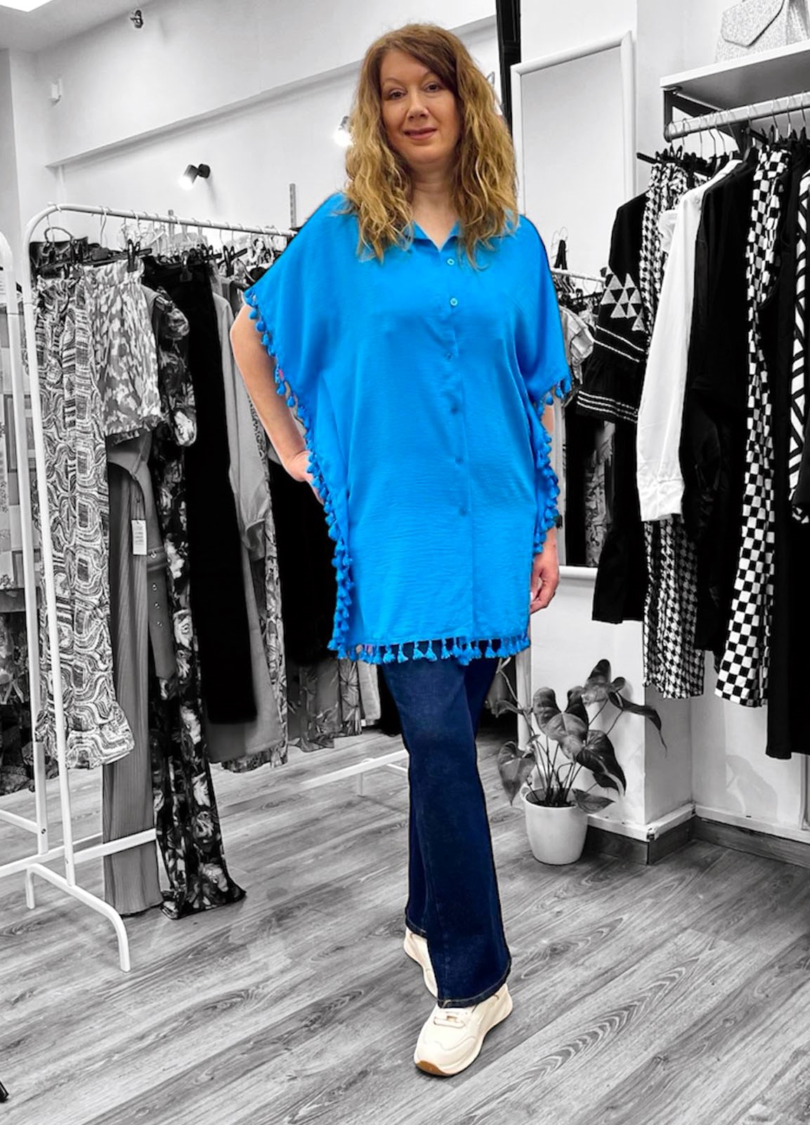 Πουκάμισο Boho Blue