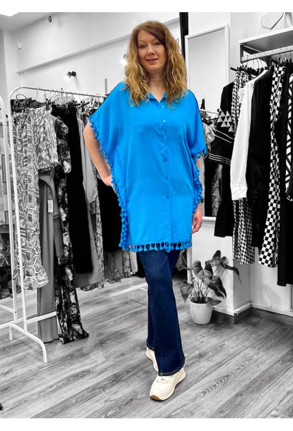Πουκάμισο Boho Blue