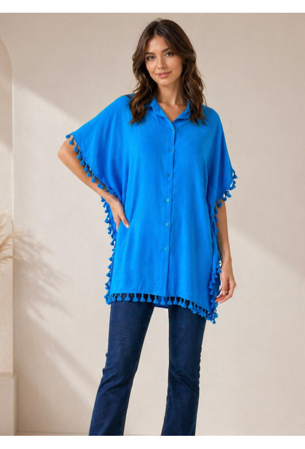 Πουκάμισο Boho Blue