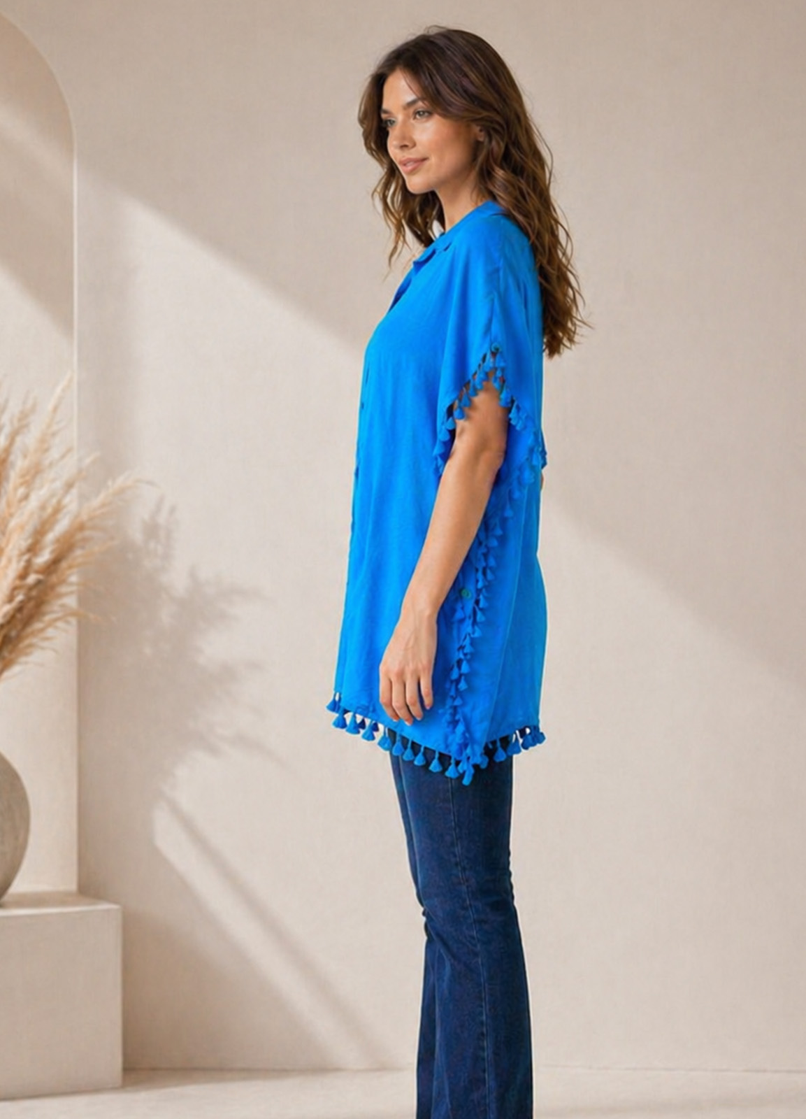 Πουκάμισο Boho Blue