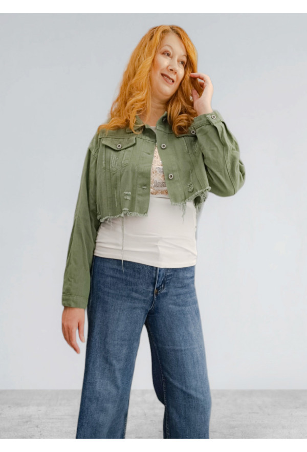 Jean Green Jacket