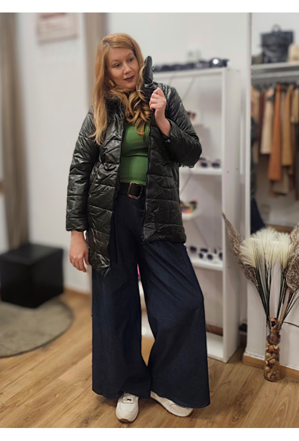 Μπουφάν Μακρύ Green