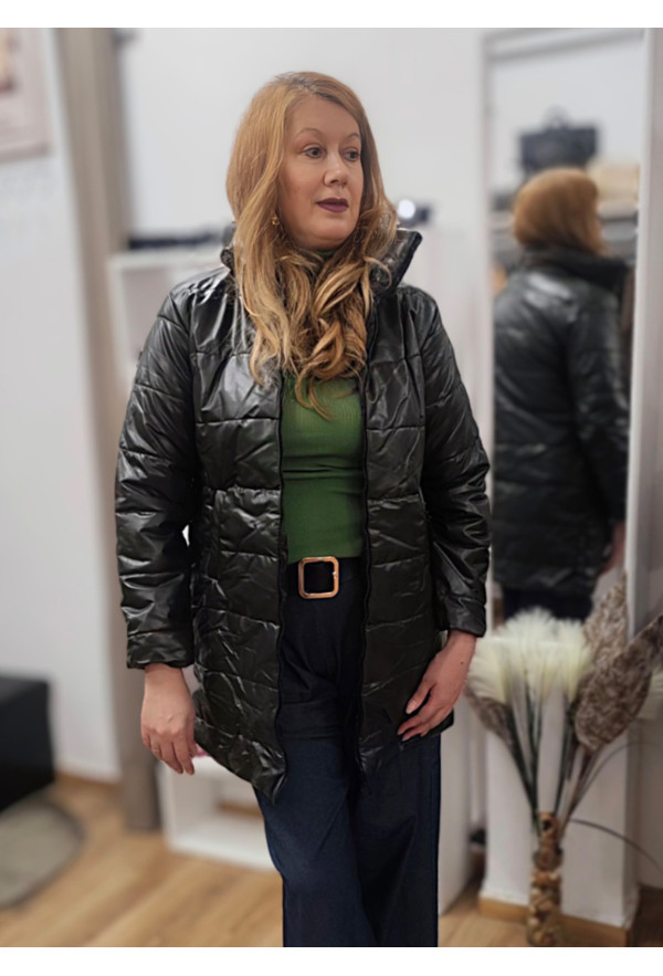 Μπουφάν Μακρύ Green