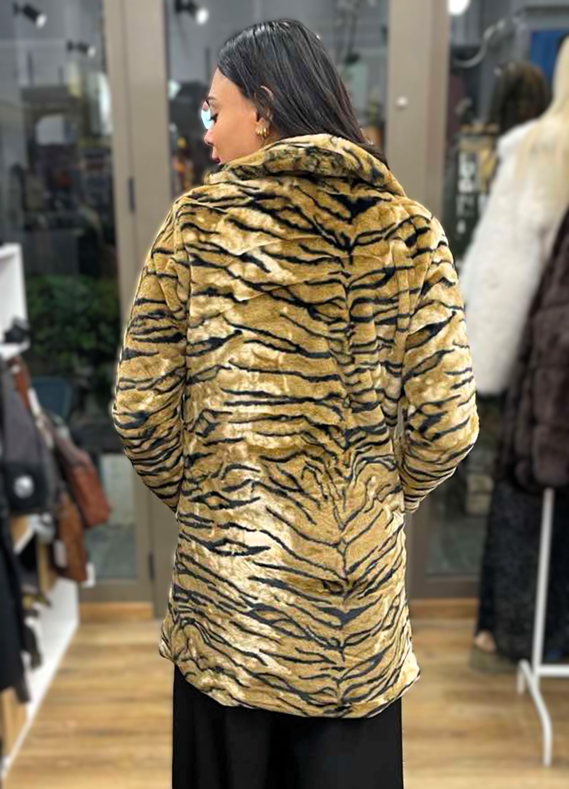 Γούνα Οικολογική Animal Print