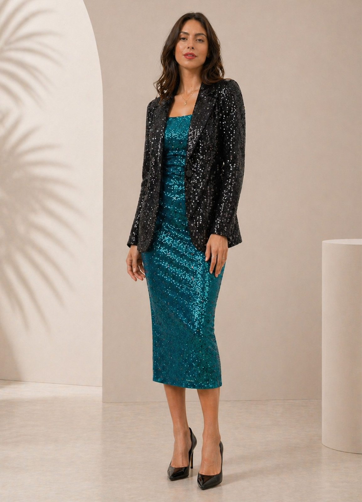 Σακάκι με παγιέτες