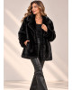 Jacket από Eco Γούνα Black