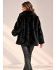 Jacket από Eco Γούνα Black